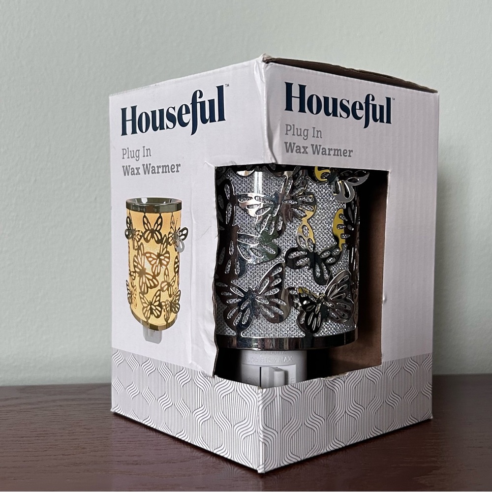 Plug-In Wax Warmer Butterfly Design Houseful Brand